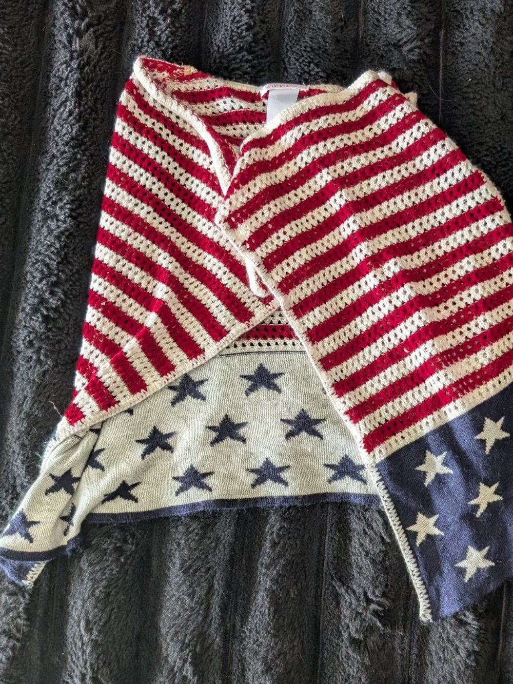 Festive top / 4th of July - Girls size XS - vey cute